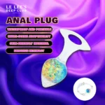 Crystal Luxe Anal Plug ergonomic design