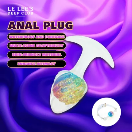 Crystal Luxe Anal Plug smooth ergonomic design
