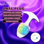 Crystal Luxe Anal Plug ergonomic design