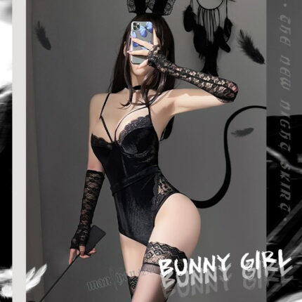 Bunny Girl Outfit (Black)